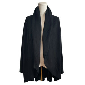 The Cashmere Project 100% Cashmere Open Front Cardigan Sweater M Quiet Luxury